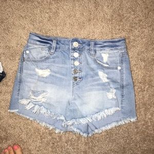 Light washed shorts!